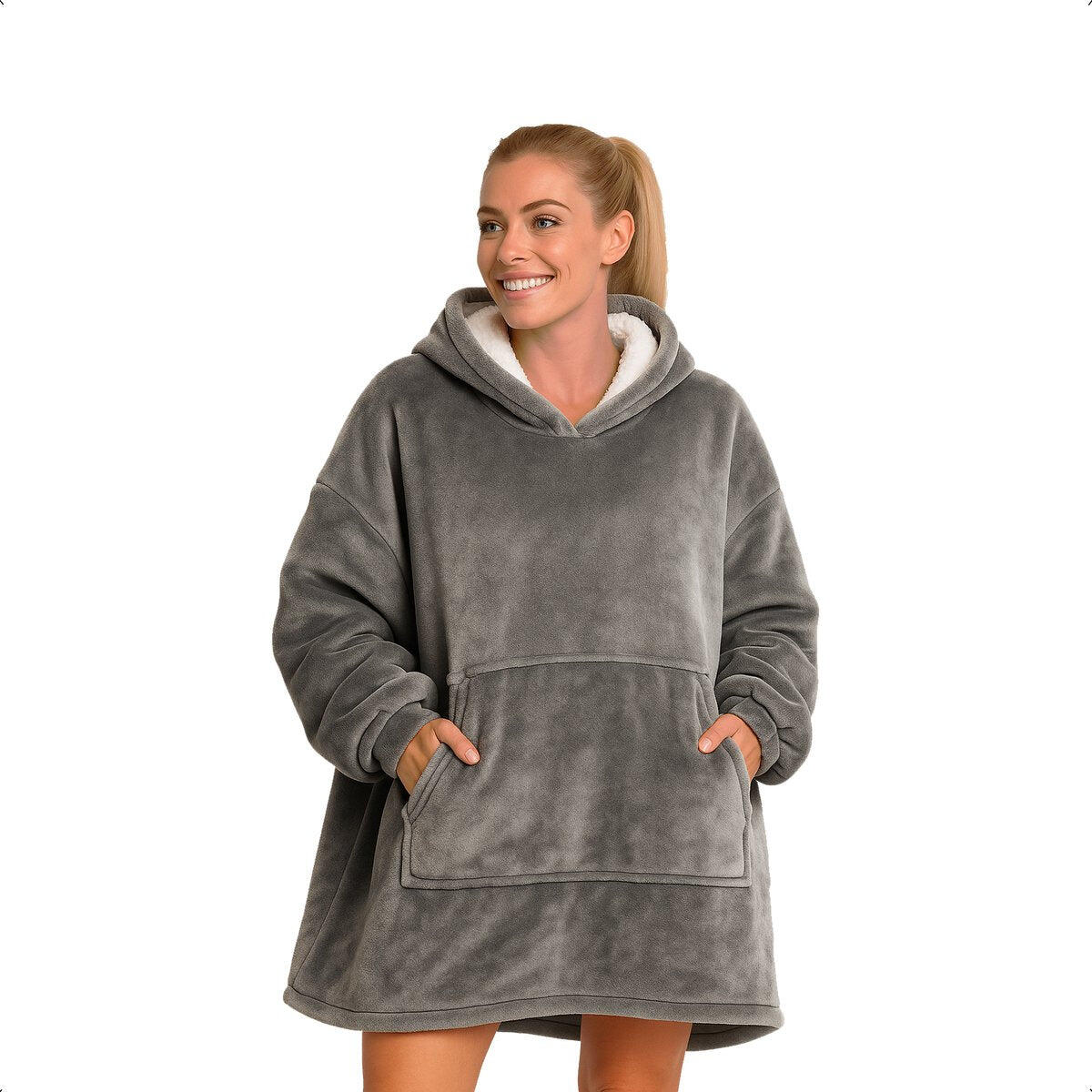Manta con capucha - Sudadera con capucha para acurrucarse 6/6