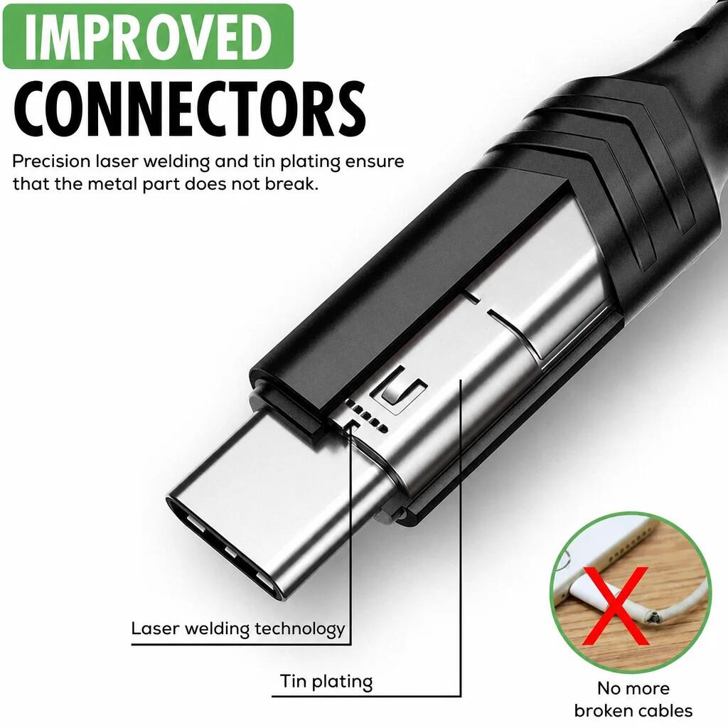 Kabel USB 3.0 → USB-C – szybkie przesyłanie danych i ładowanie 7/7