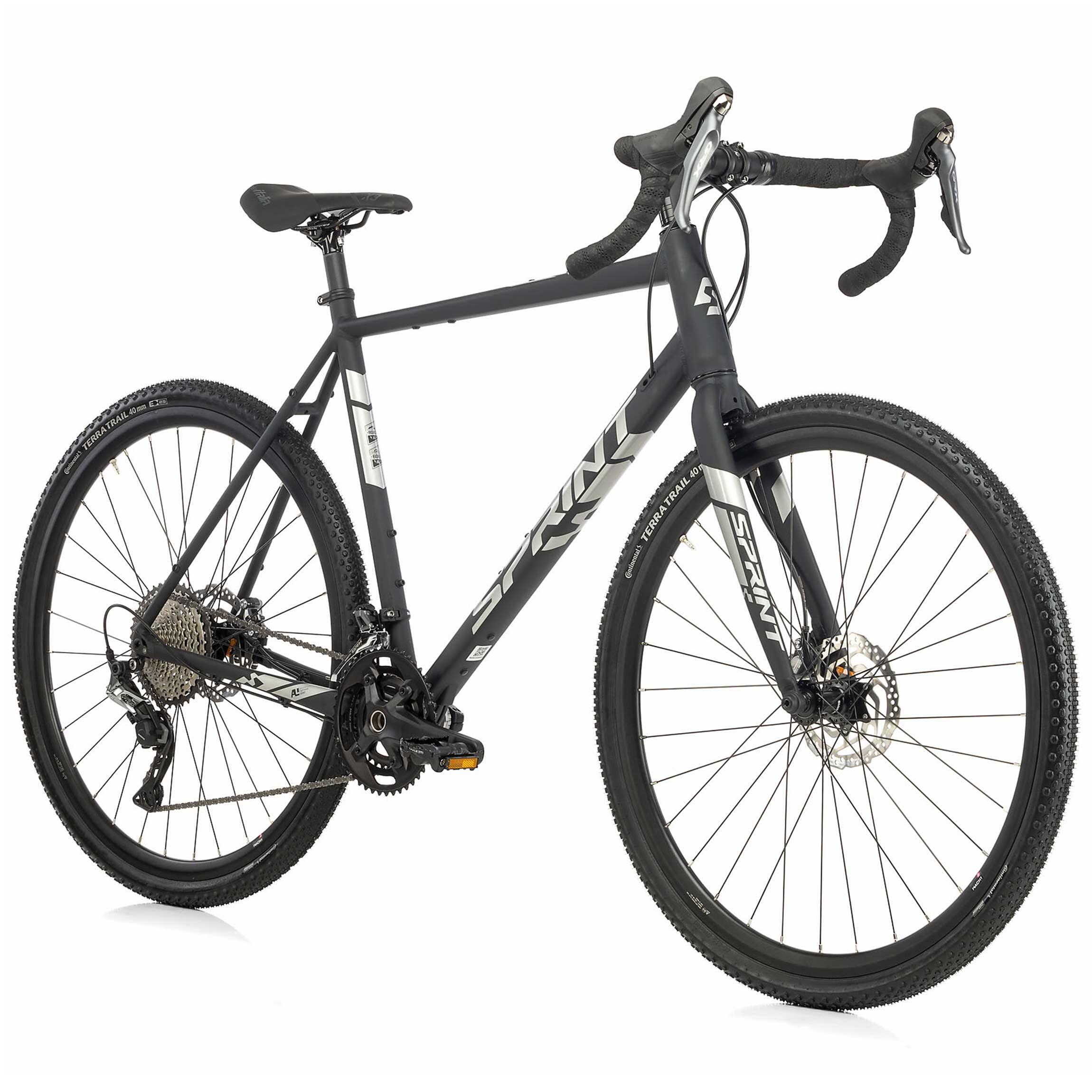28" Heren Gravelbike WHISPER TEAM GRX Fiets 2 x 11 Versnellingen SHIMANO GRX 2/3