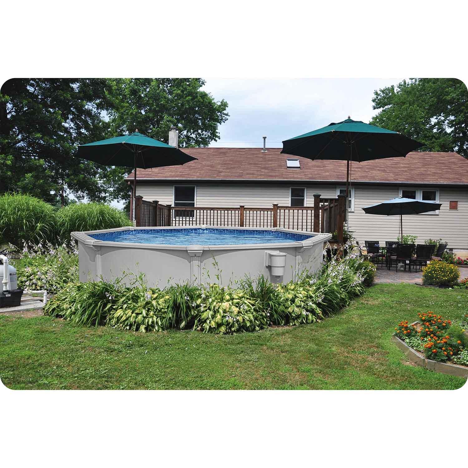 Piscina Desmontable Redonda de Acero Bestway Hydrium Ø305 x 122 cm con Depurador 5/7