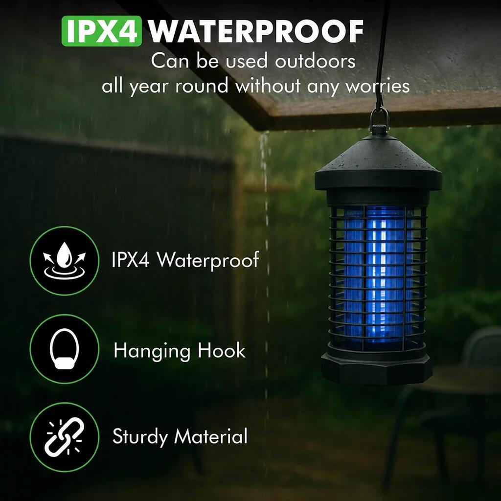 Lampe anti-moustiques 4/7