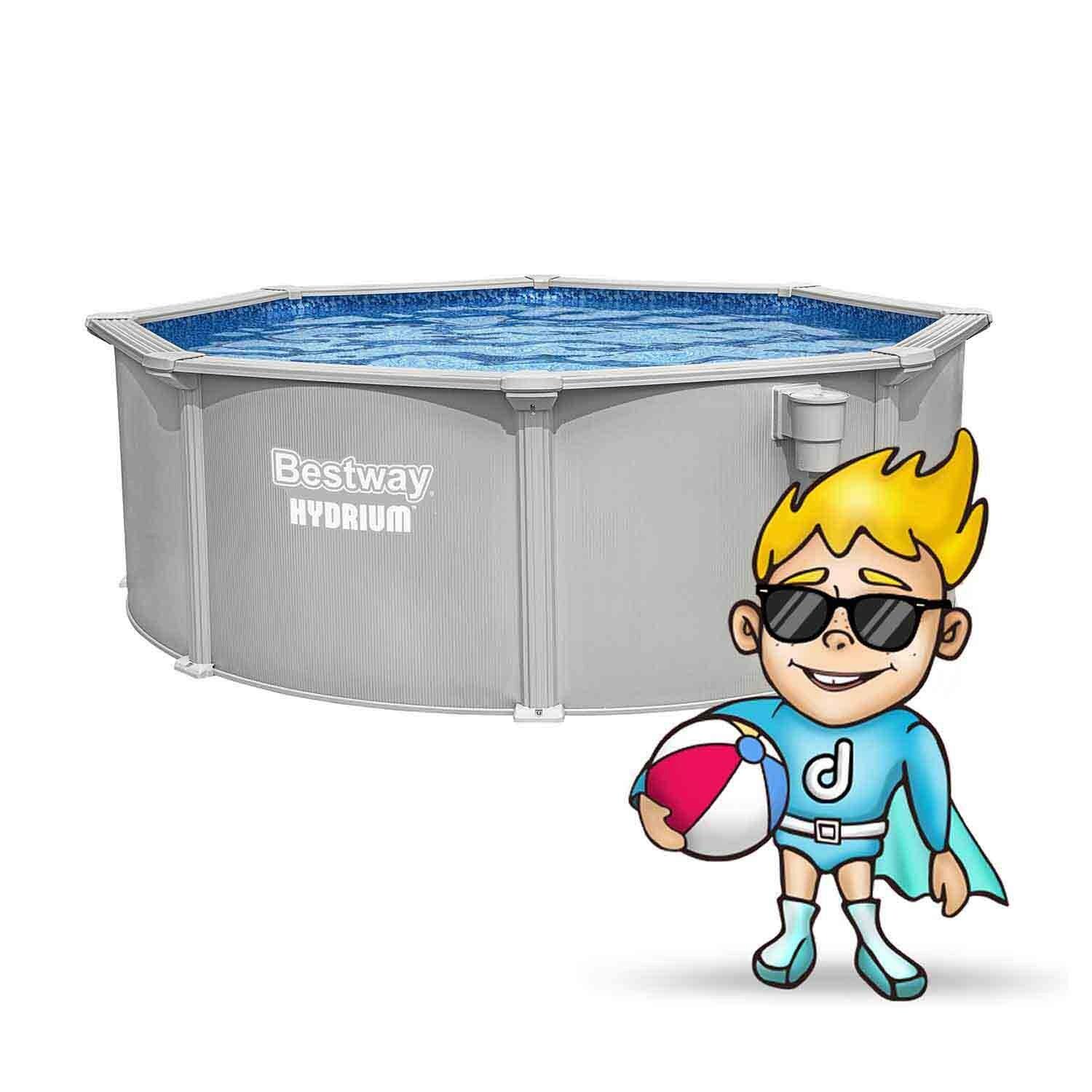 Piscina removível de aço redondo Bestway Hydrium Ø366 x 122 cm 2/7