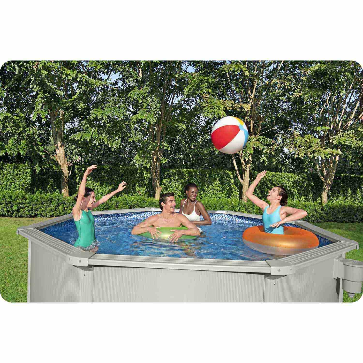 Piscina removível de aço redondo Bestway Hydrium Ø366 x 122 cm 5/7