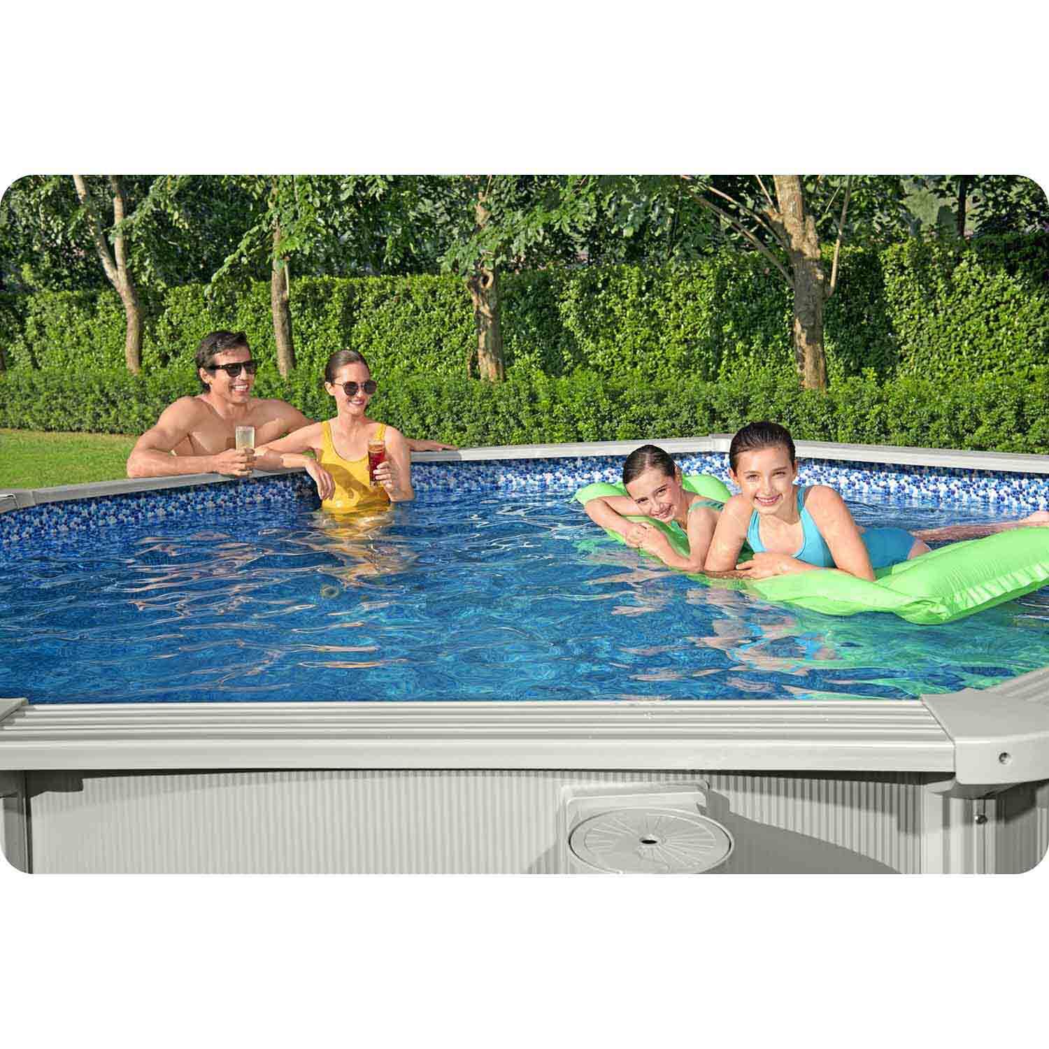 Piscina removível de aço redondo Bestway Hydrium Ø366 x 122 cm 4/7