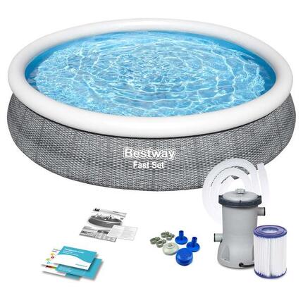 Piscine gonflable Bestway Gris