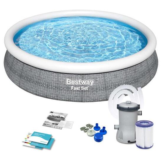 Piscine gonflable Bestway Gris
