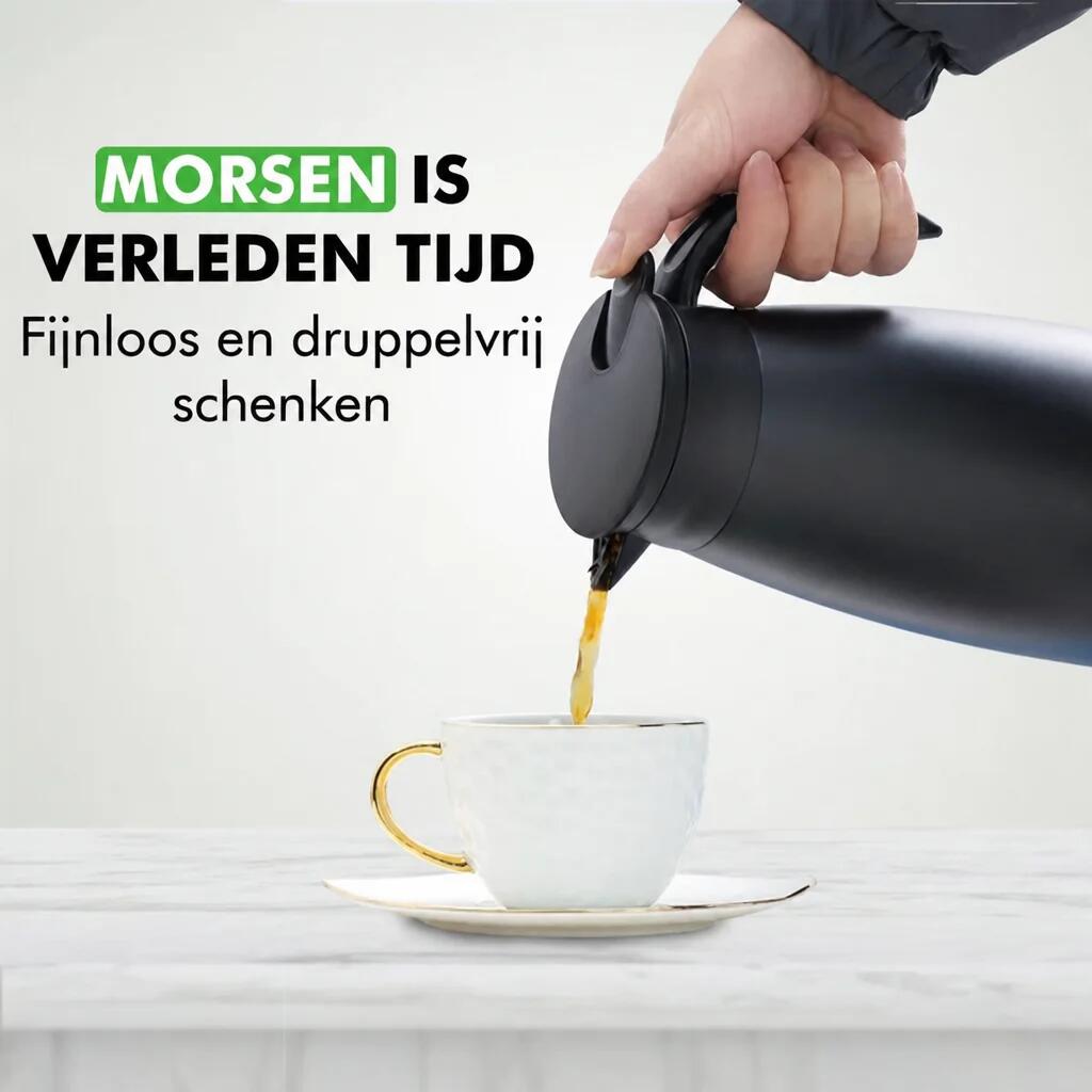 Bouteille isotherme Thermos – 2 litres en acier inoxydable 4/7