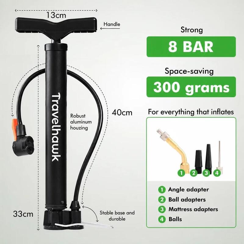 Mini pompă de bicicletă – Pompă de bicicletă portabilă pentru toate valvele