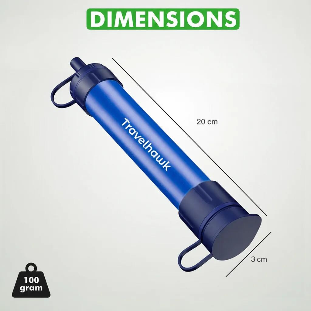 Filtre à eau 4000L – Filtre à eau portable pour l'extérieur et la survie 7/7