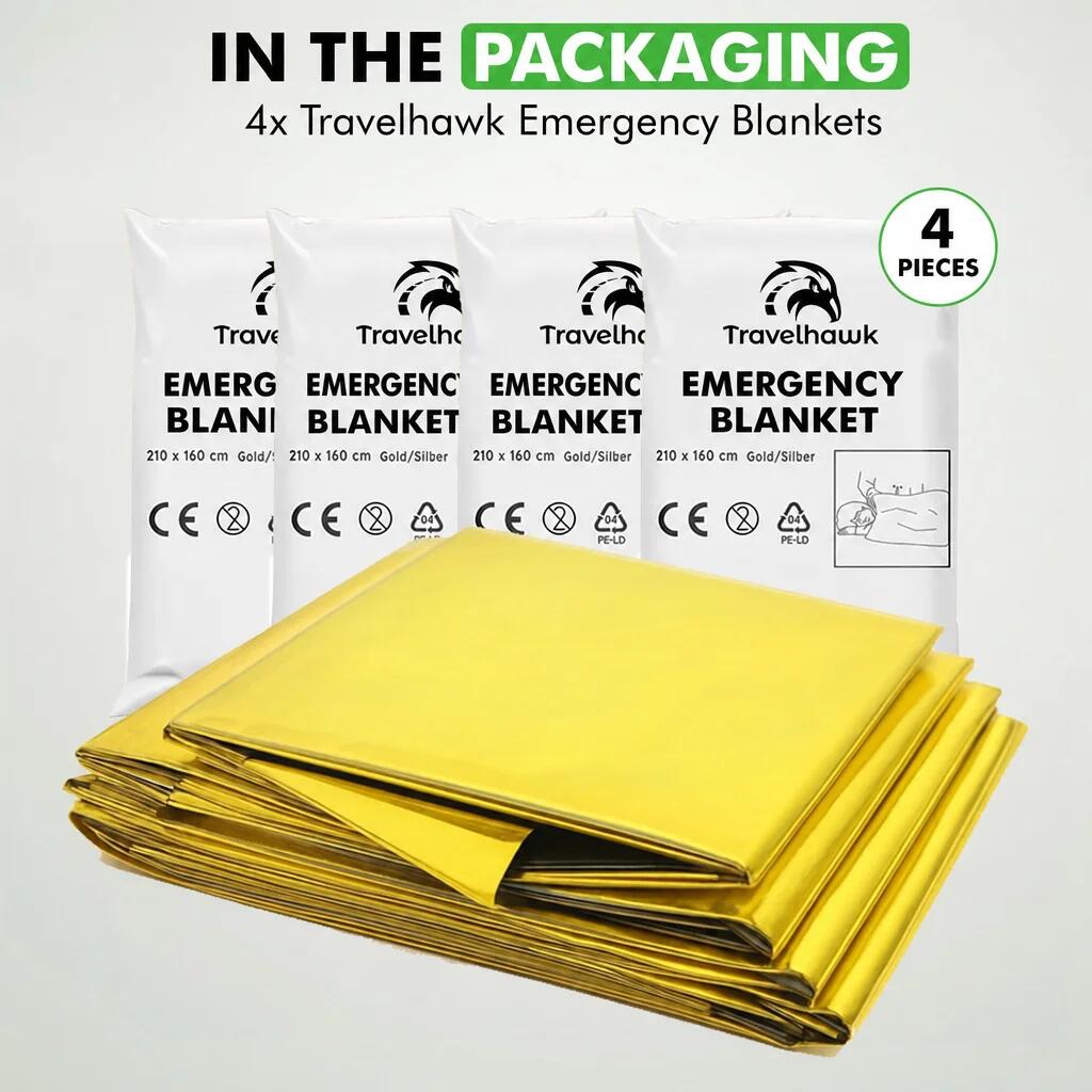 Manta de emergencia – 4 piezas 4/7