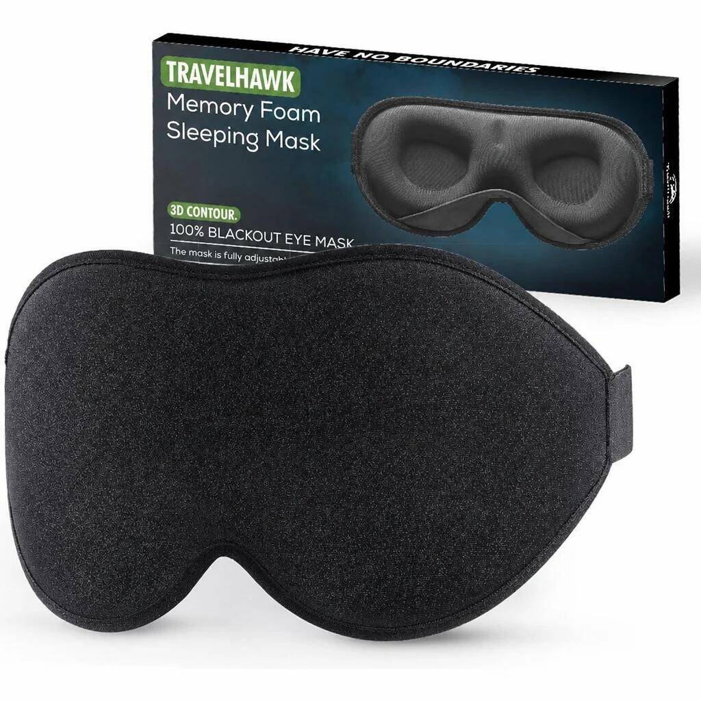 Masque de sommeil – Masque de sommeil 3D de luxe occultant total 2/7