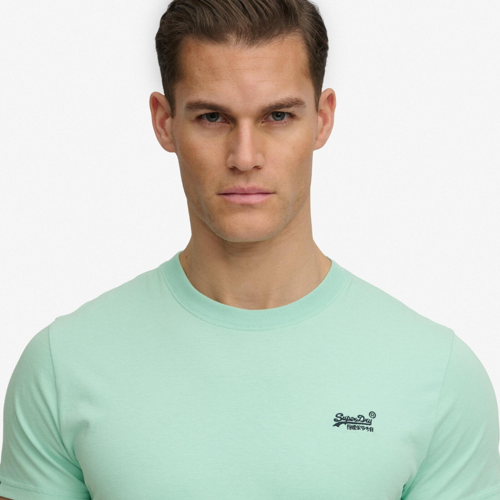 Cotton T-shirt Superdry Essential Logo 3/5
