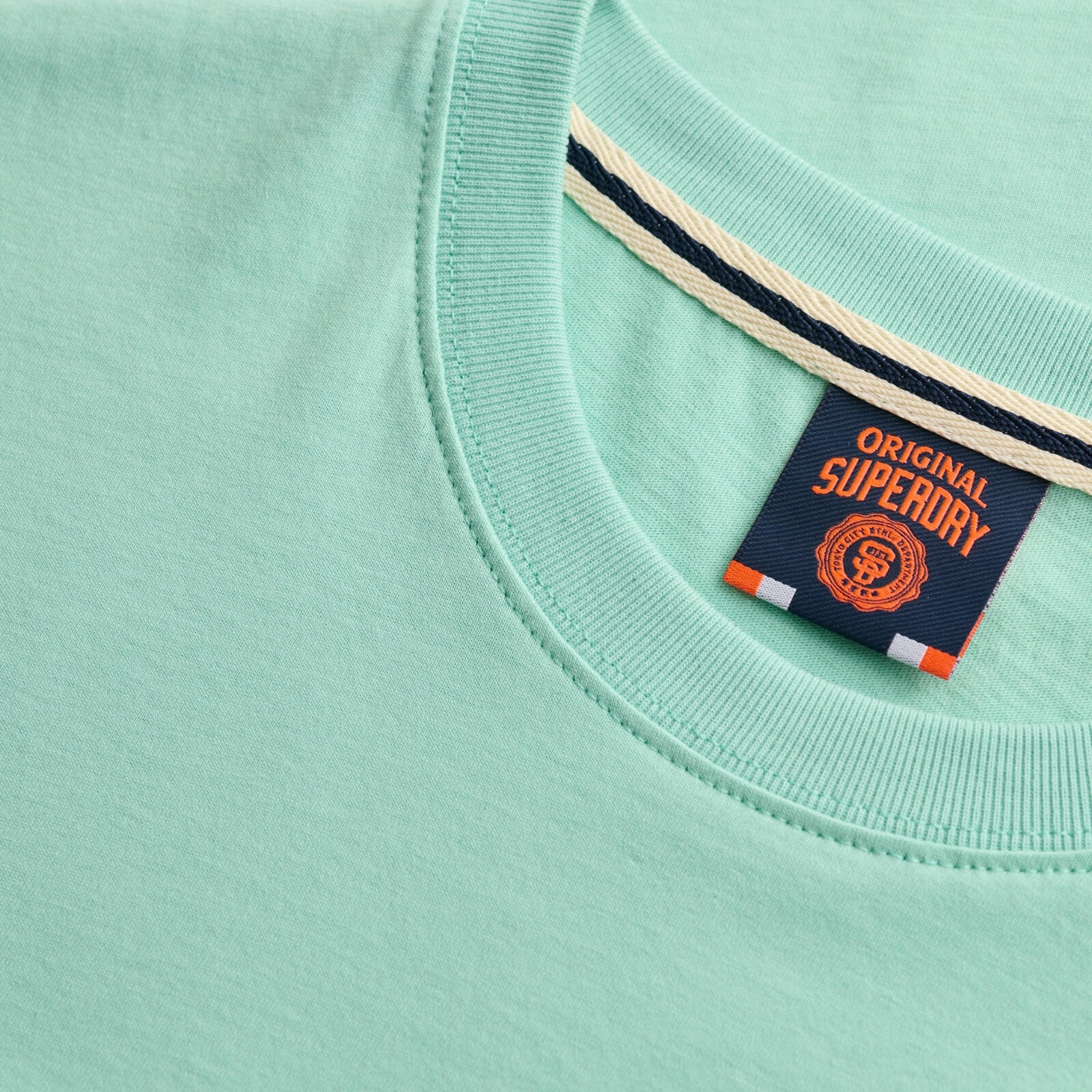 Cotton T-shirt Superdry Essential Logo 5/5