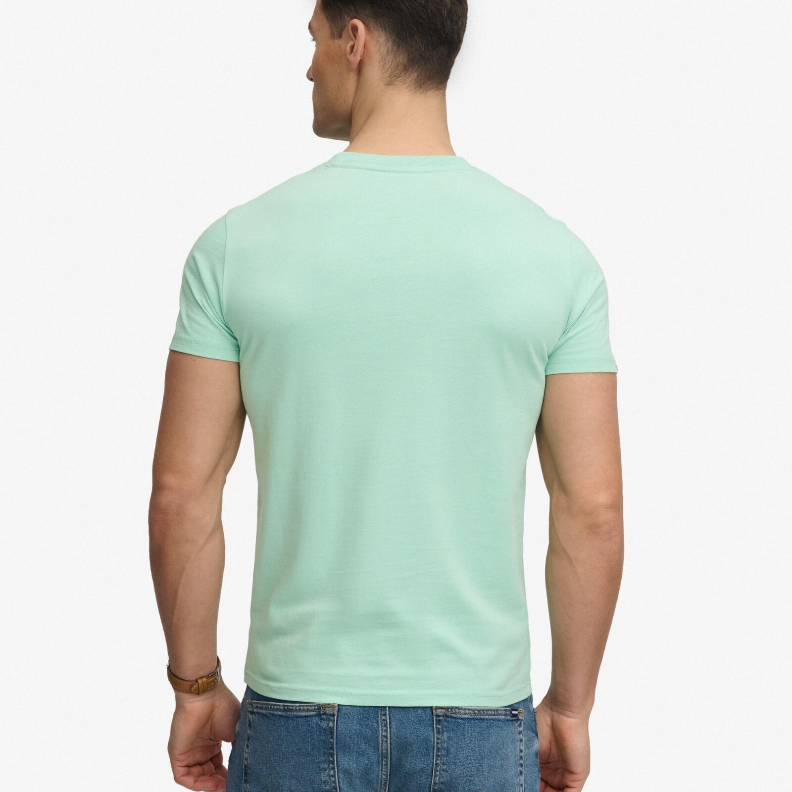 Cotton T-shirt Superdry Essential Logo 4/5