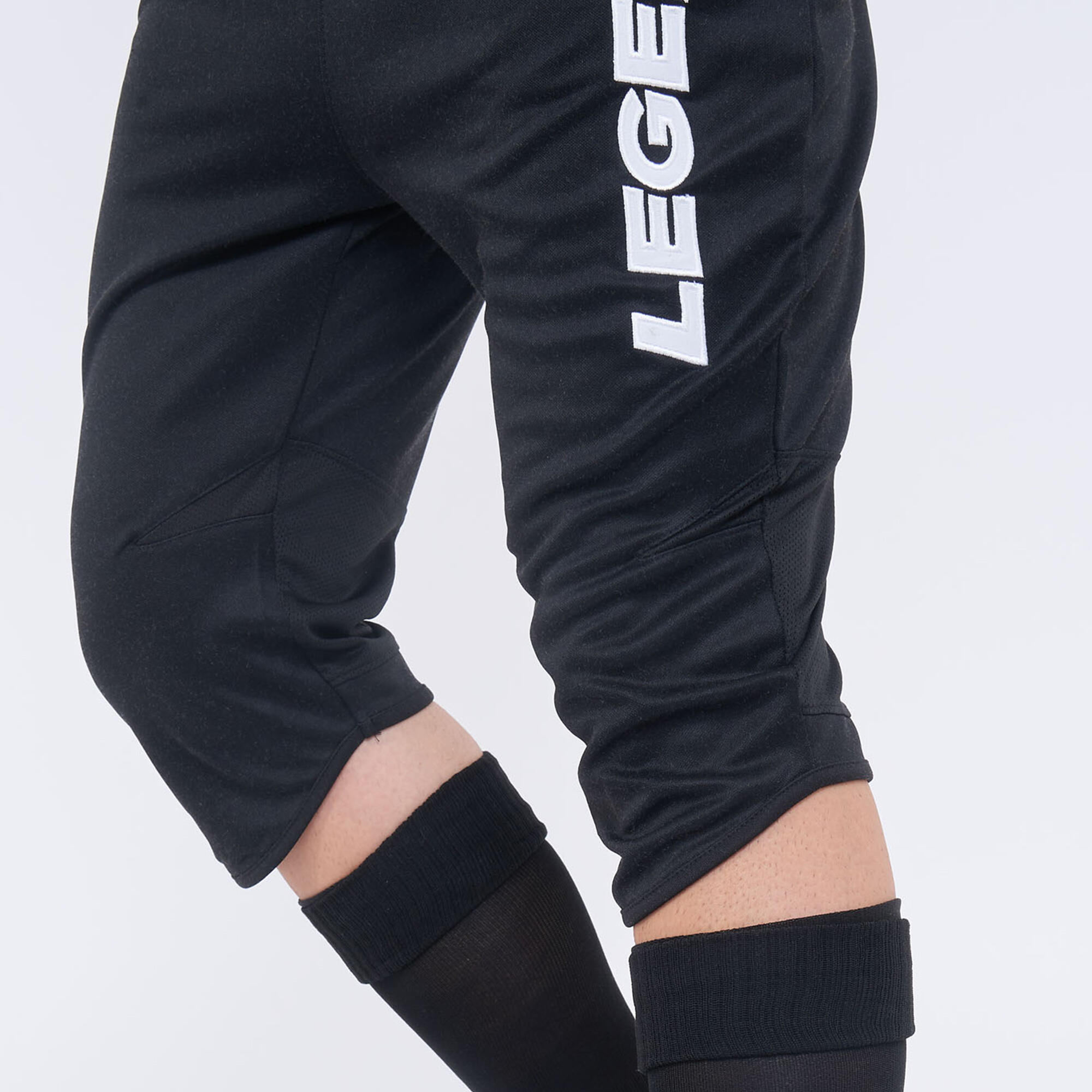 3/4 Laufhose mit Großem Logo Schwarz 5/5