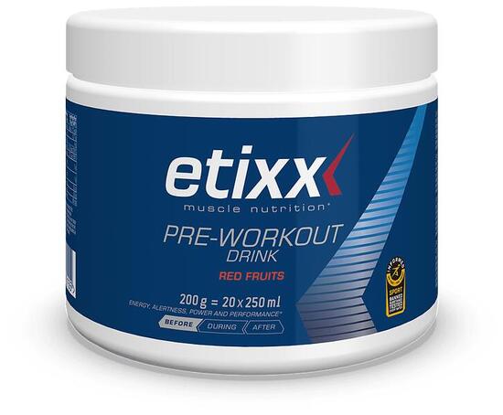 Etixx Pre-Workout Rode Vruchten 200g