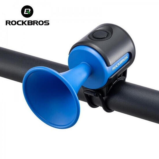 Dzwonek rowerowy elektryczny 120dB ROCKBROS EH2 niebieski (34210002002)