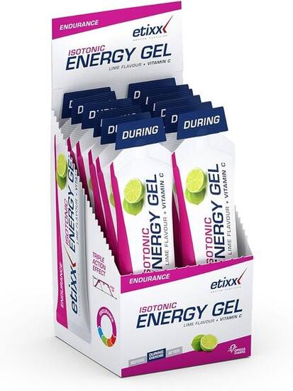 Etixx Isotonic Drink Energy Gel Pomme 12x60ml