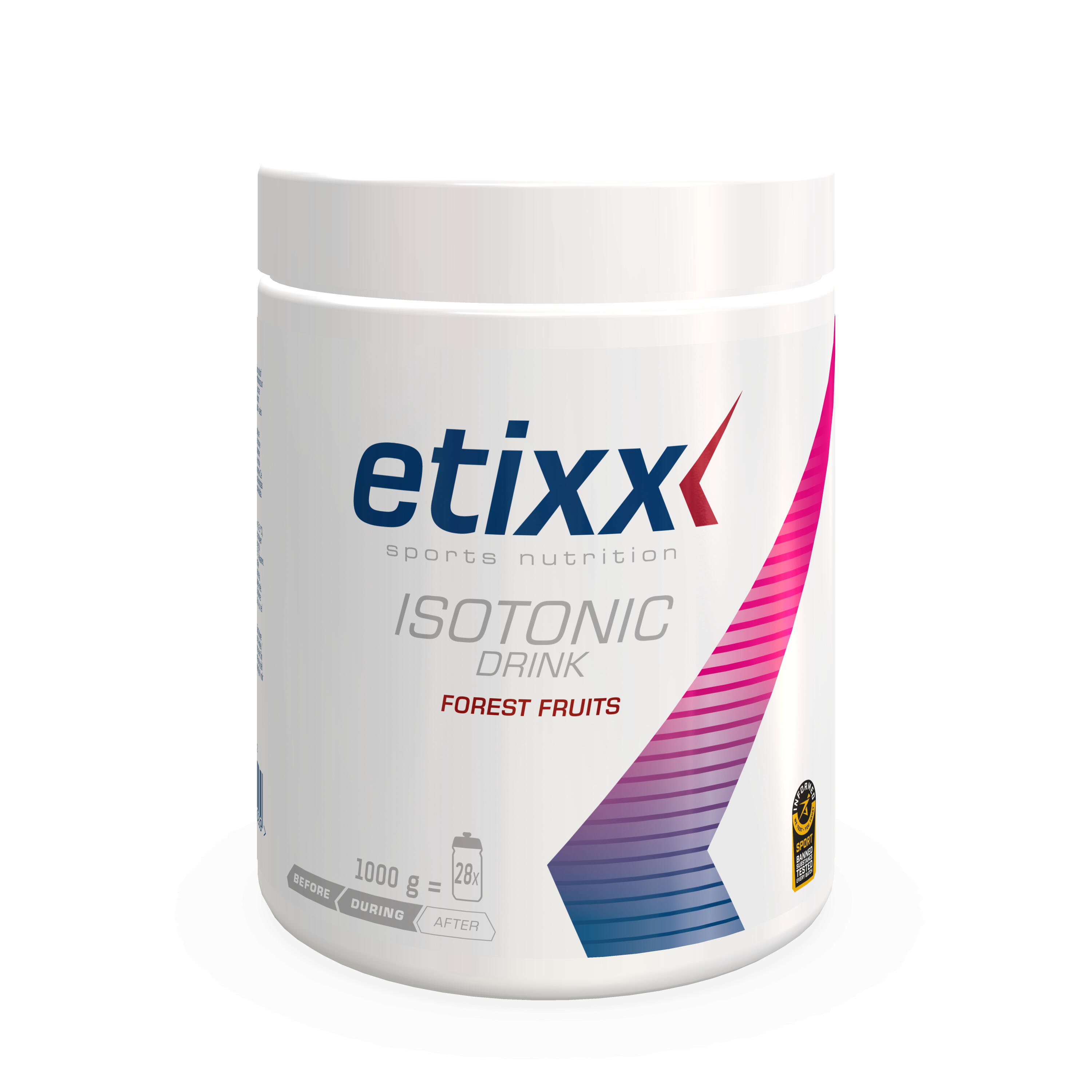 Etixx Isotonic Fruits Des Bois 1000g 1/6