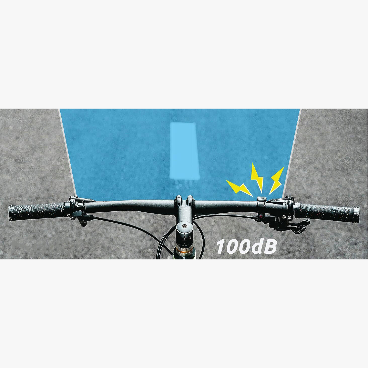 Dzwonek rowerowy do roweru ROCKBROS aluminiowy mocny na kierownicę 100dB 6/7