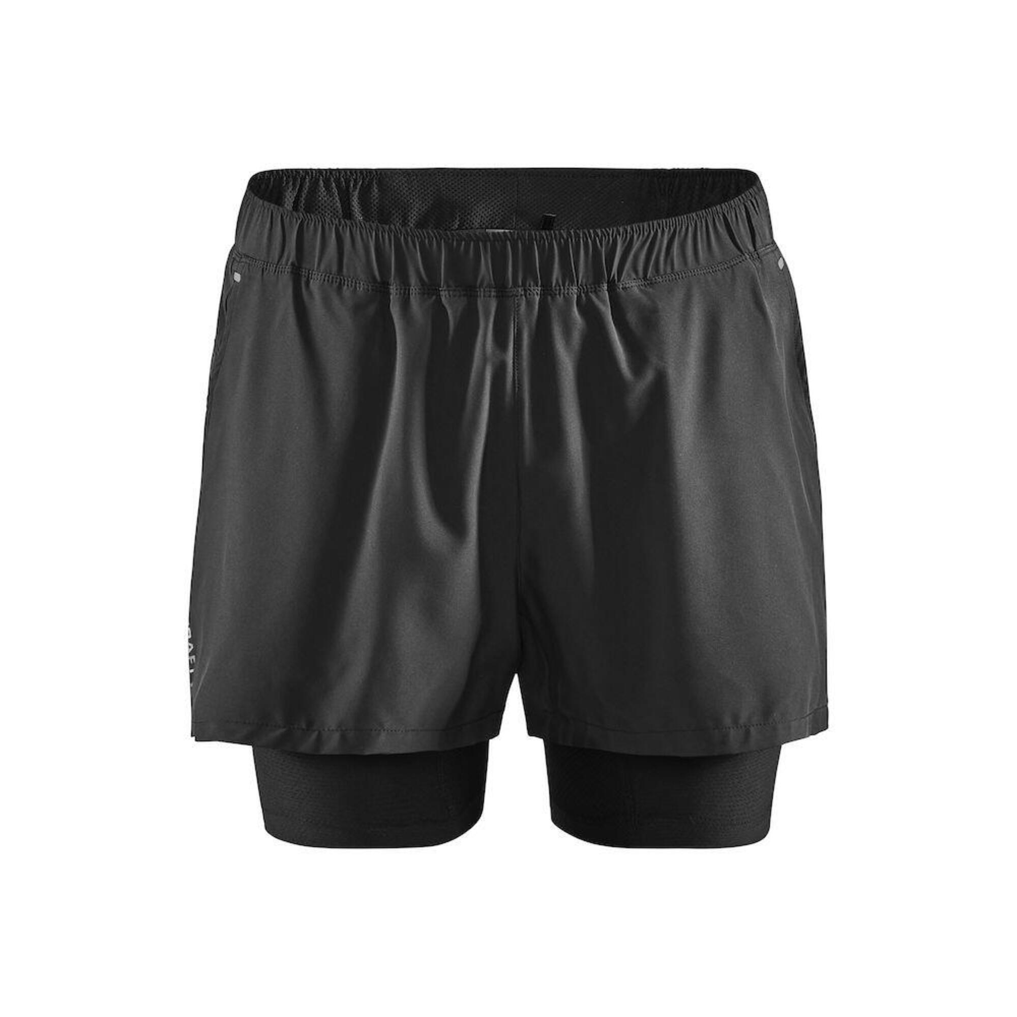 CRAFT ADV ESSENCE 2-IN-1 STRETCH SHORTS MEN