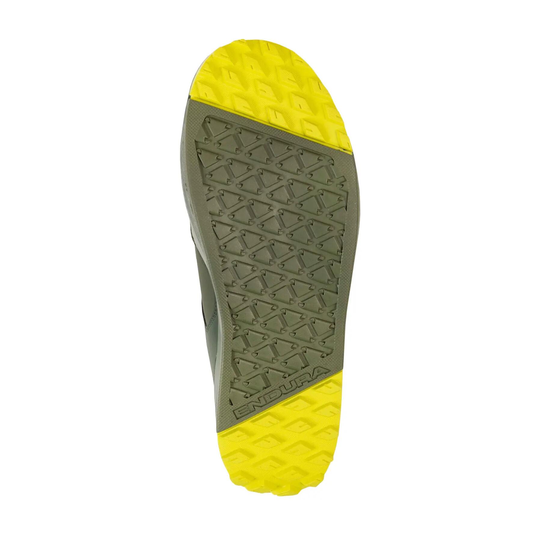 Endura MT500 Burner Platte Pedaalschoenen Groen 4/4