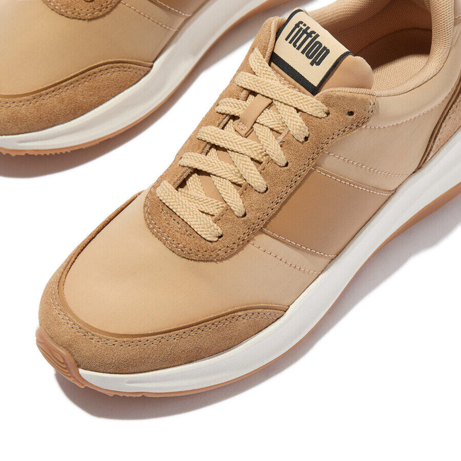 Sneaker aus Nylon und Wildleder, Damen FitFlop F-Mode Flow 3/7