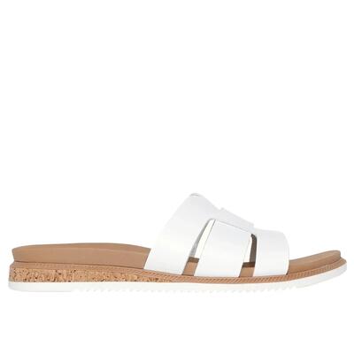 Slaan skechers desert kiss low - pe, wit, dames
