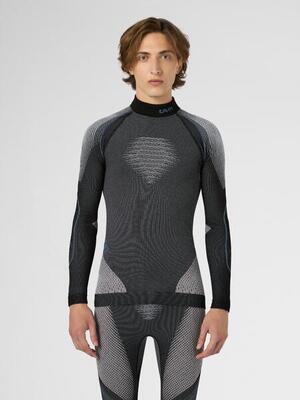 Evolutyon melange turtleneck thermal jersey
