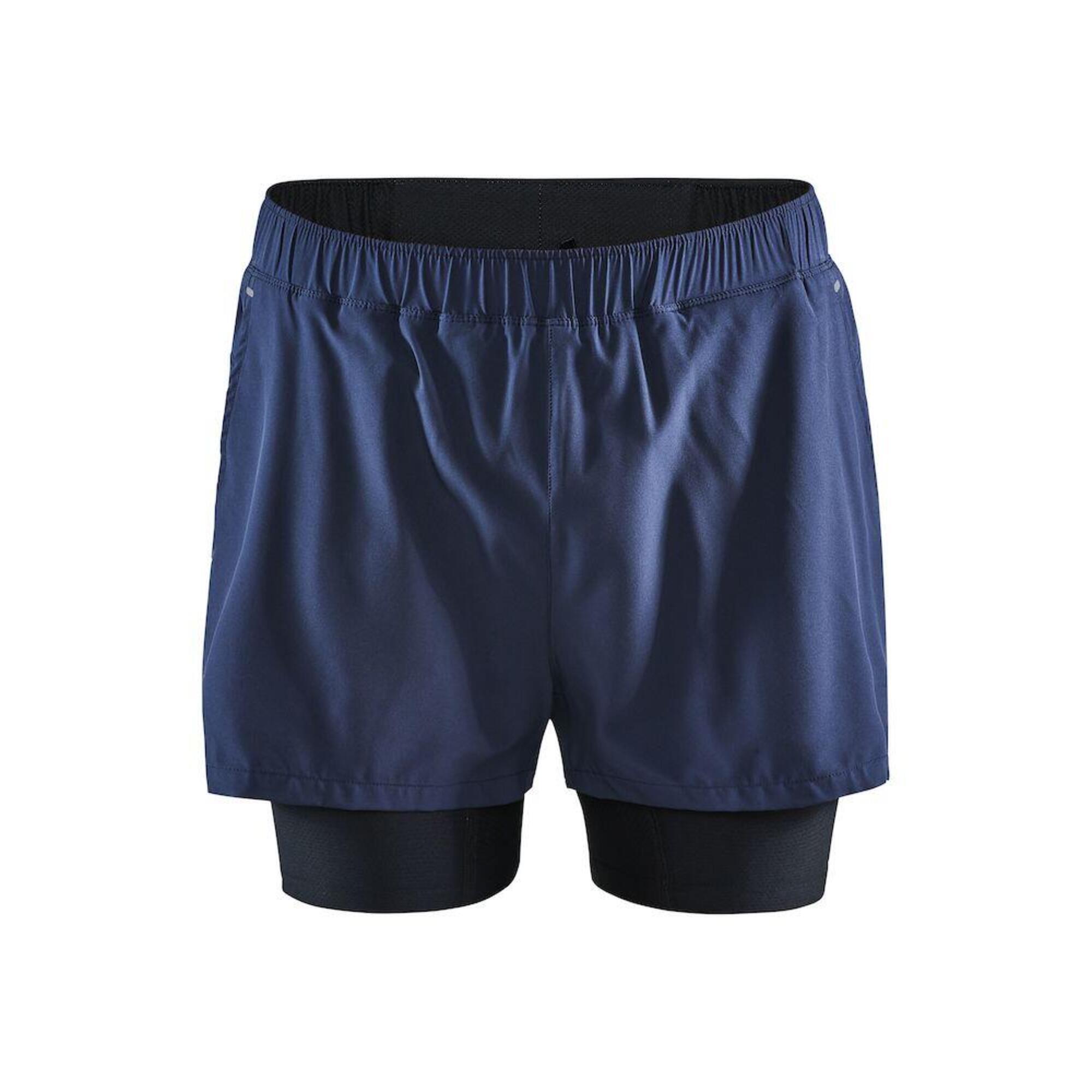 CRAFT ADV ESSENCE 2-IN-1 STRETCH SHORTS MEN