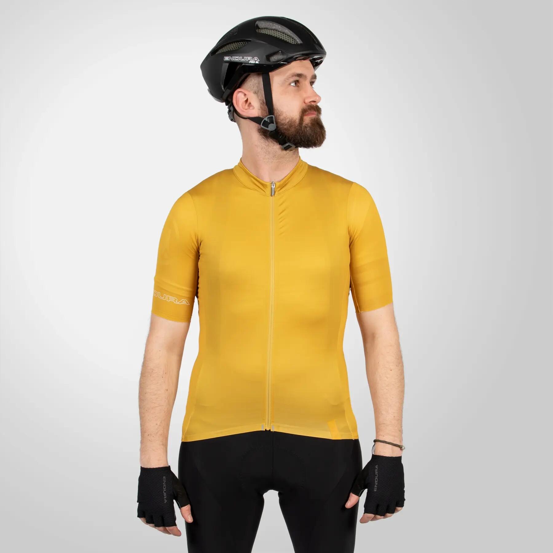 Maillot Manches Courtes Pro SL Moutarde Jaune 3/6