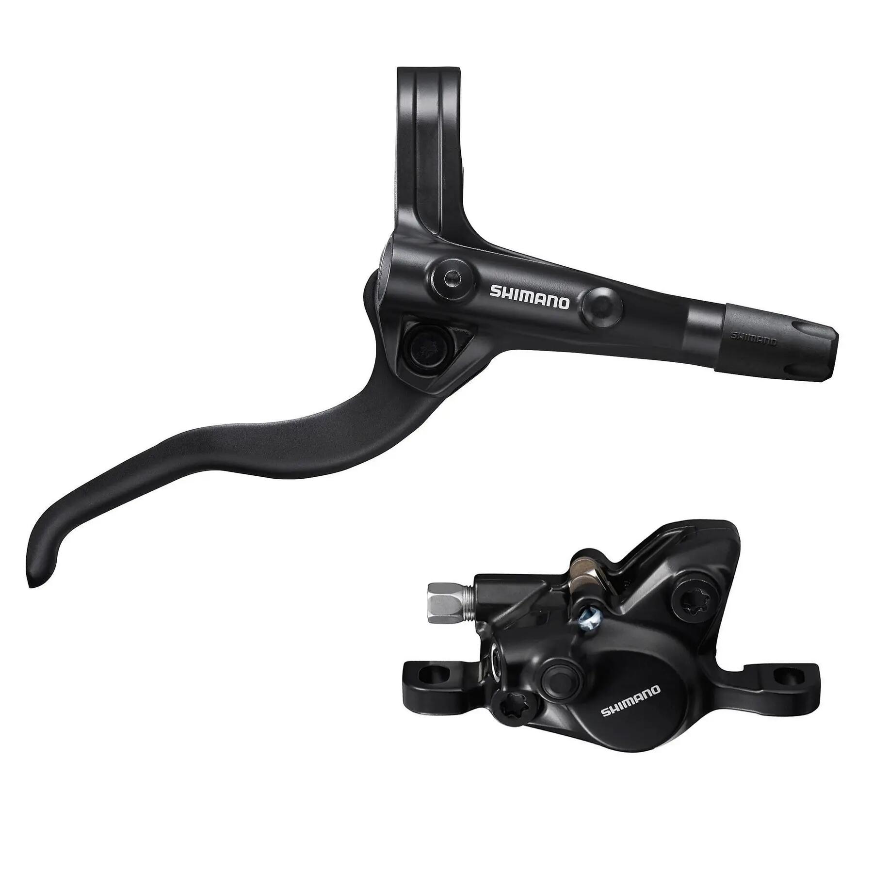 Zestaw hamulców tarczowych hydraulicznych Shimano MT410