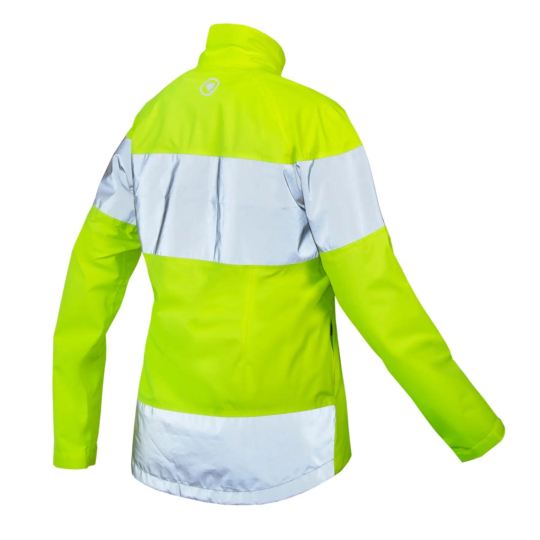 Regenjacke für Damen Endura Urban Luminite EN1150 3/4