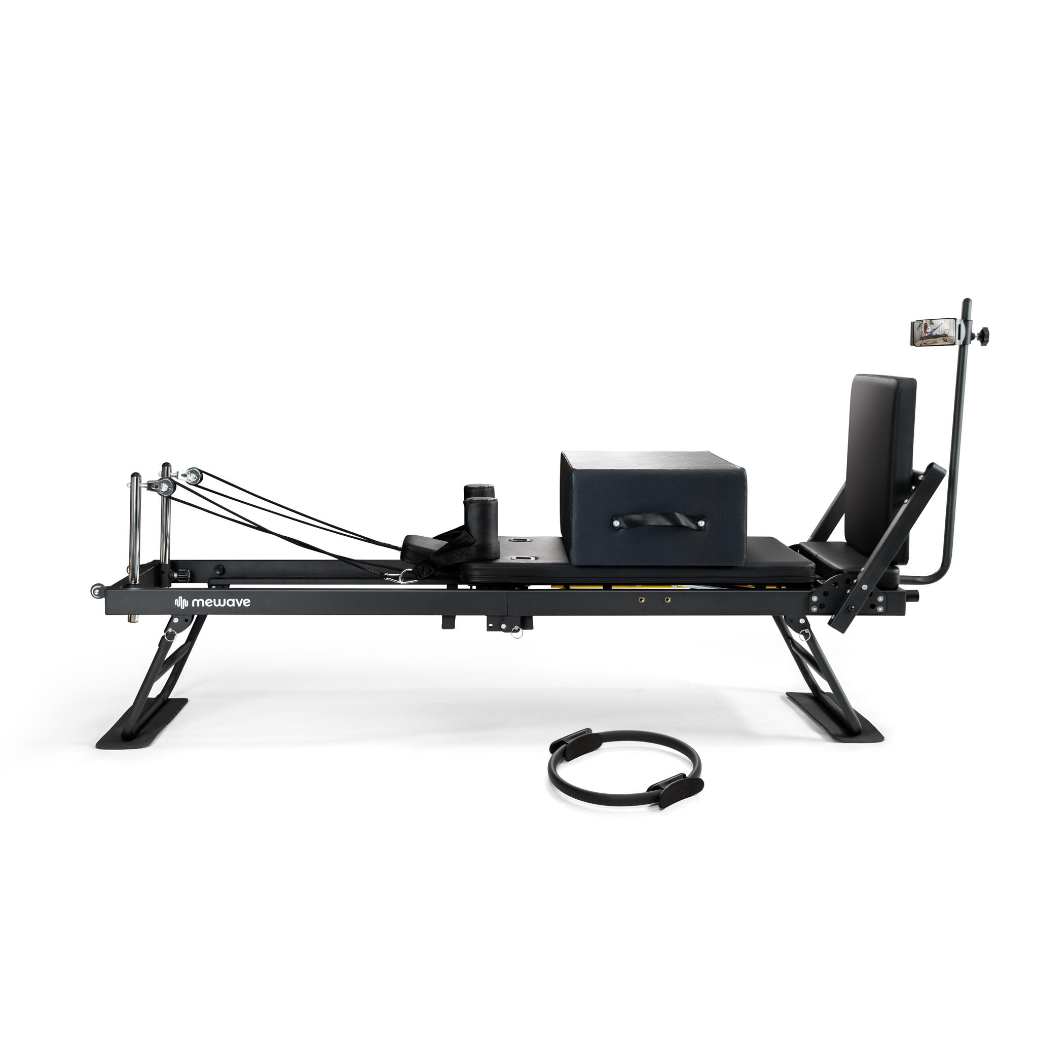 Pachet Pilates Reformer Pro – Pliabil – Negru