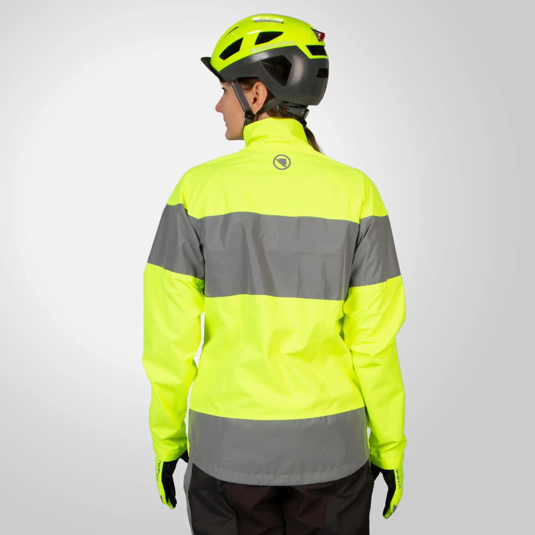 Regenjacke für Damen Endura Urban Luminite EN1150 4/4