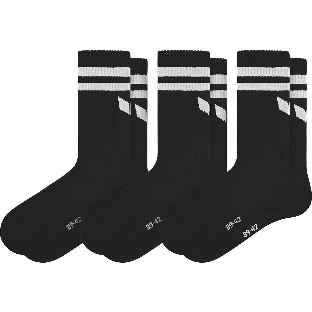 Erima Wings Sokken 3pack Zwart 43-46 2/2