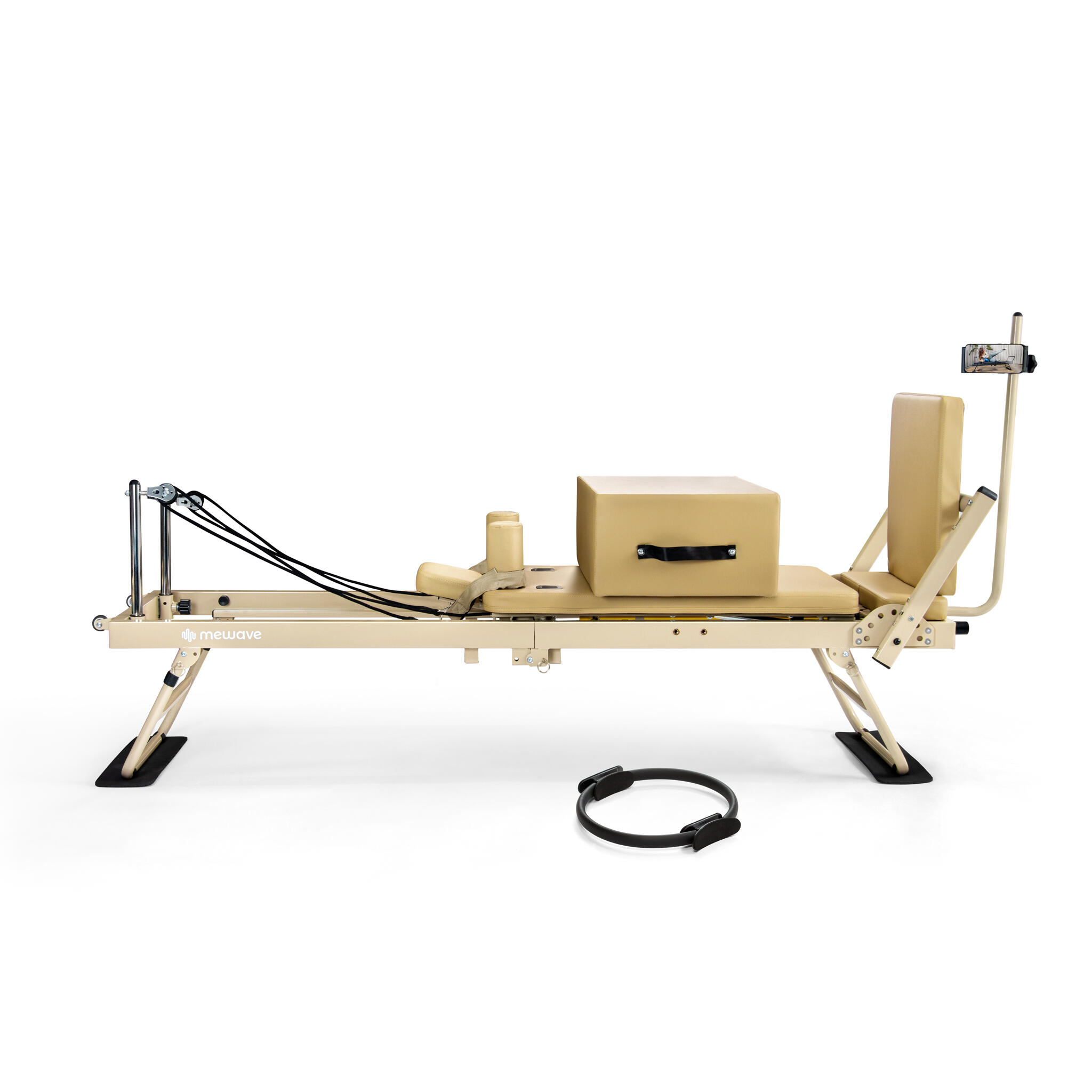 Pachet Pilates Reformer Pro – Pliabil – Bej /Pre-order