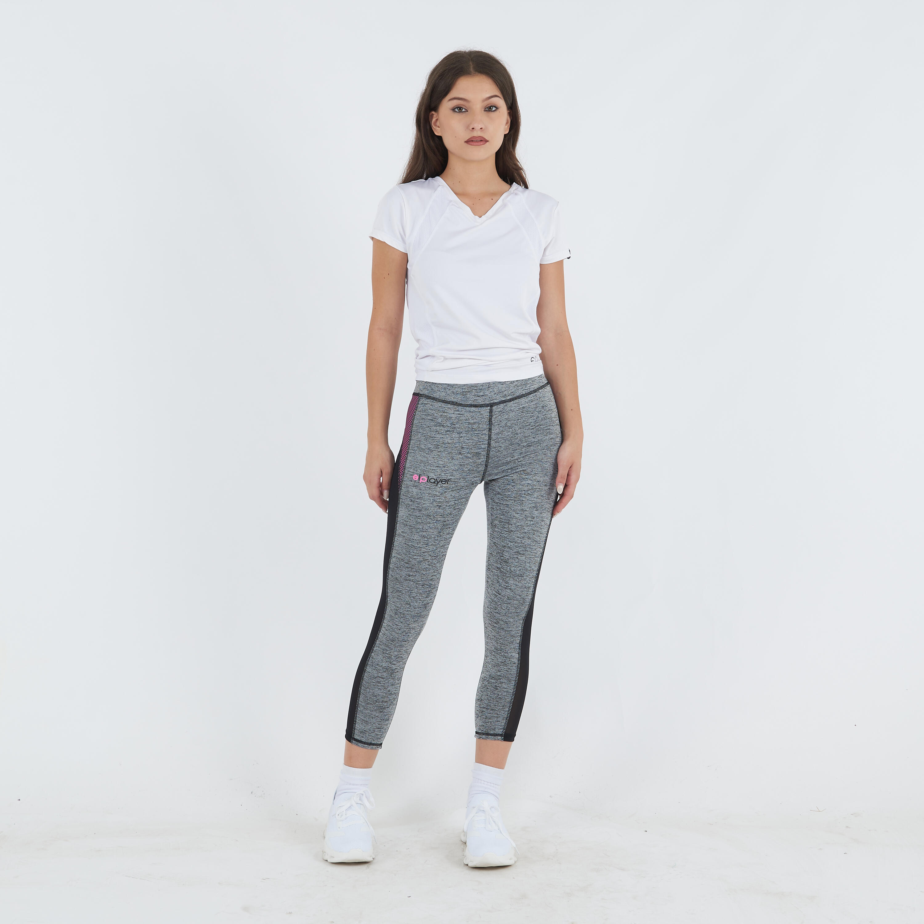Damen Lauf Leggings Stretch Schlüsselmerkmale Modell 5/5