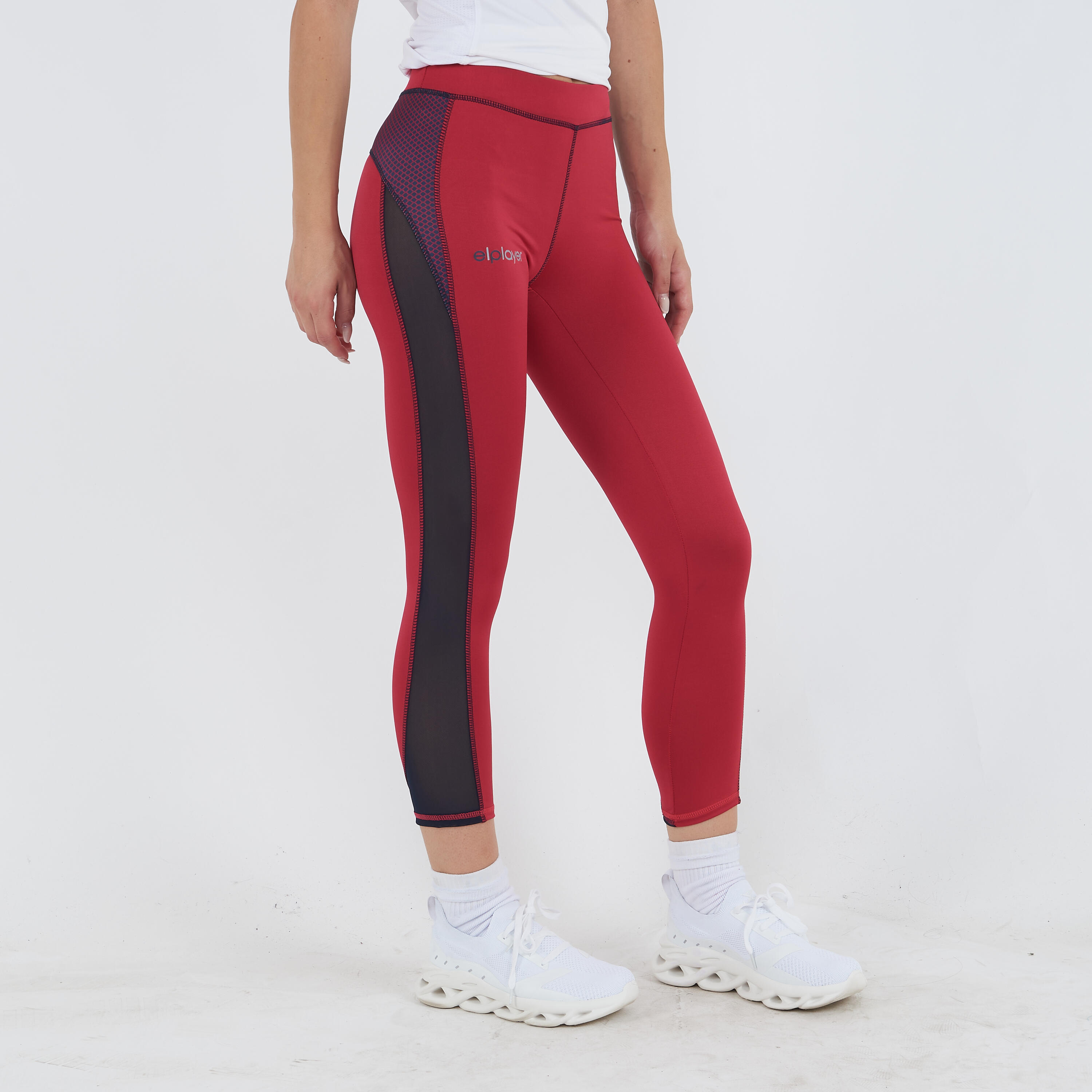 Damen Lauf Leggings Stretch Schlüsselmerkmale Modell 4/5