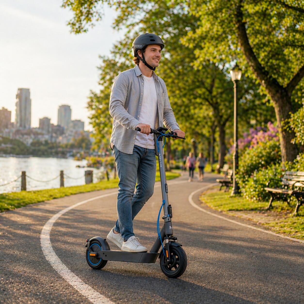 Hulajnoga elektryczna Motus Scooty 10 Pro7 500W 70 km NFC GPS amortyzacja 2/5