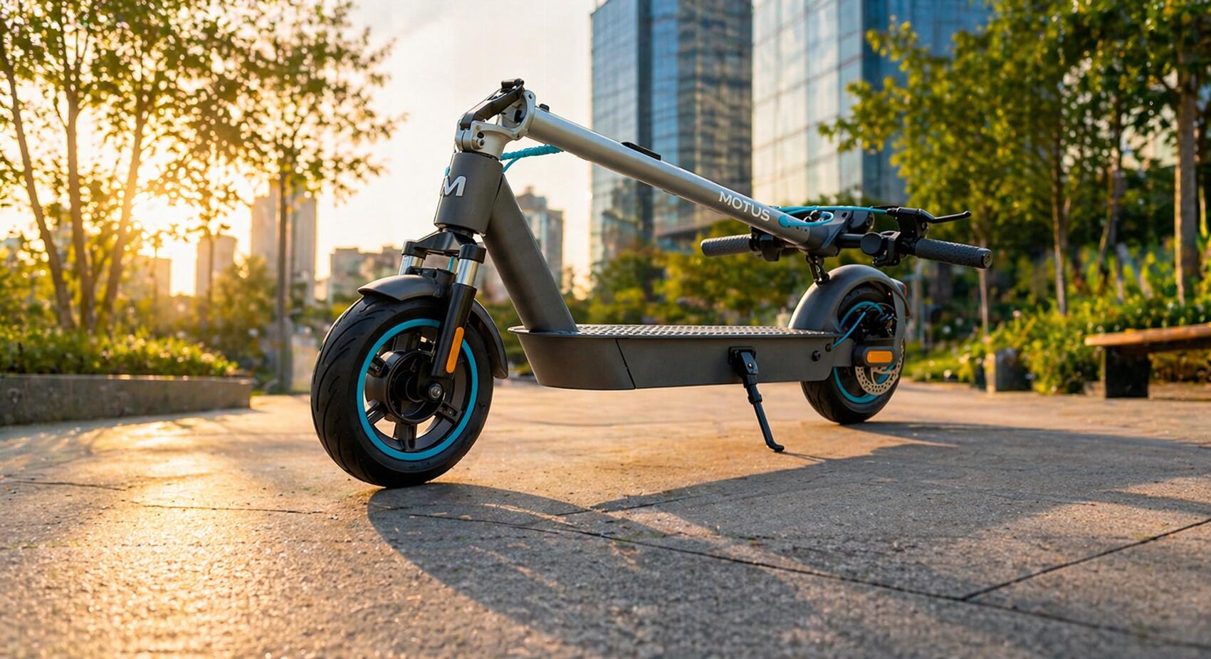 Hulajnoga elektryczna Motus Scooty 10 Pro7 500W 70 km NFC GPS amortyzacja 4/5