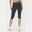 Femei Fitness Pantaloni Scurti Control Addome Shaping-Up Negri