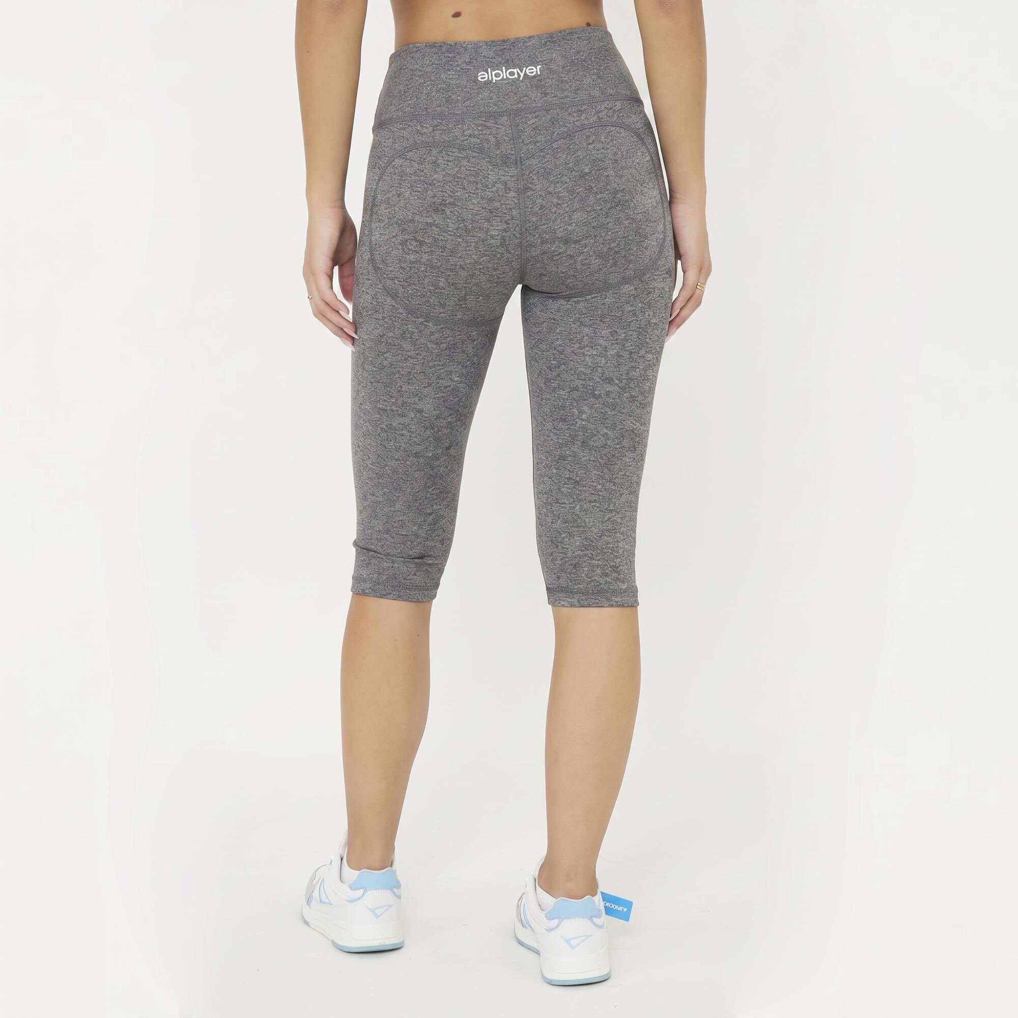 Damen Fitness Shorts Shaping-Up Schlüsselmerkmale Grau Melange 2/4