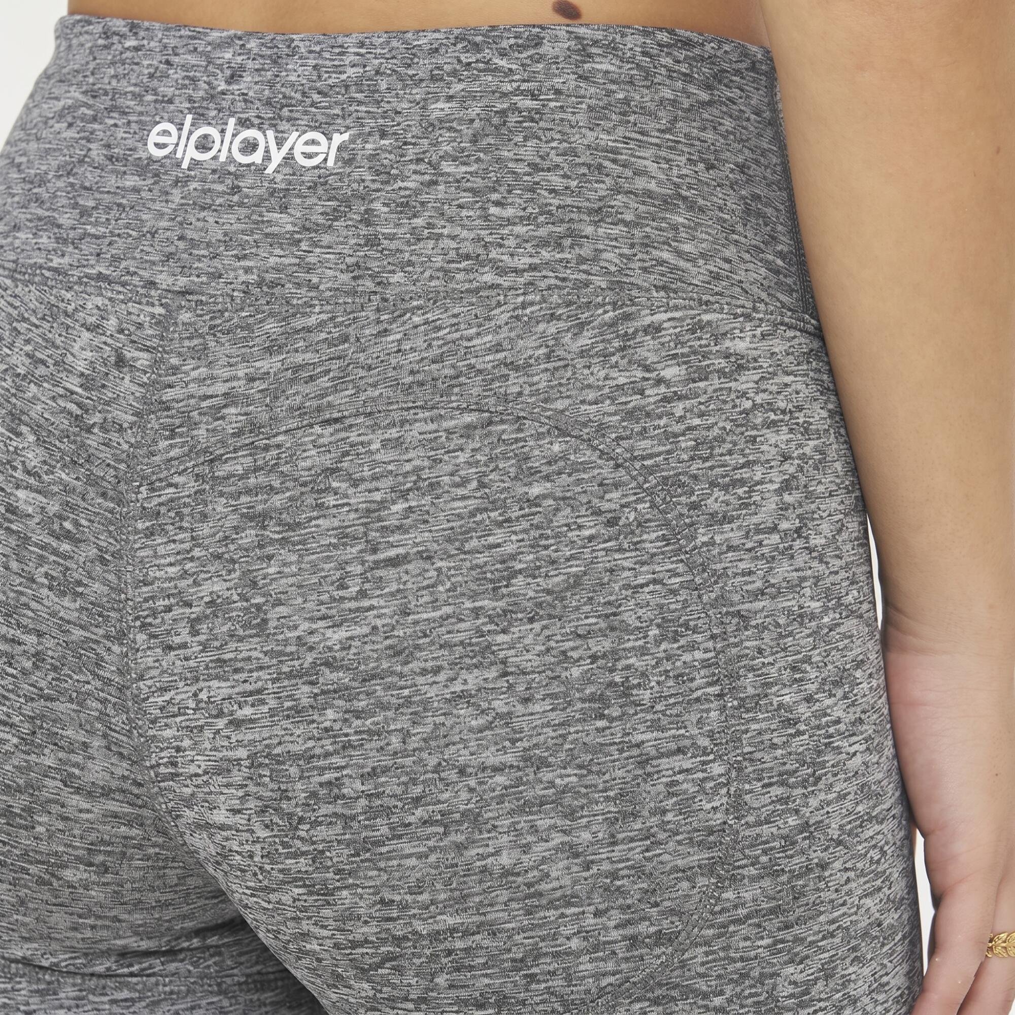 Damen Fitness Shorts Shaping-Up Schlüsselmerkmale Grau Melange 4/4