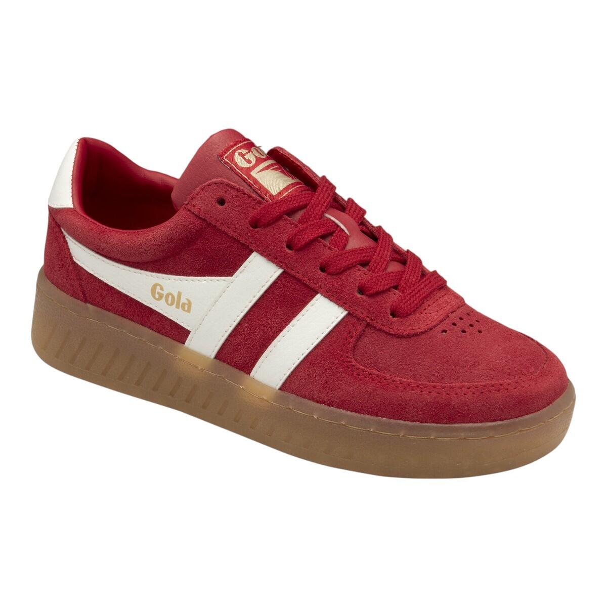 Baskets Femme Baskets Gola GRANDSLAM SUEDE Rouge Gola 2/5