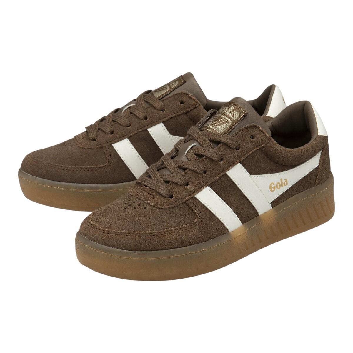 Baskets Femme Baskets Gola GRANDSLAM SUEDE Marron Gola 3/6