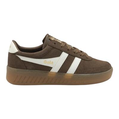 Baskets femme baskets gola grandslam suede marron gola