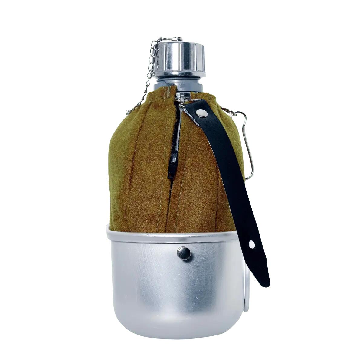 CANTIMPLORA 1L ALUMINIO MARMITA Y FUNDA FIELTRO LAKEN 2/2