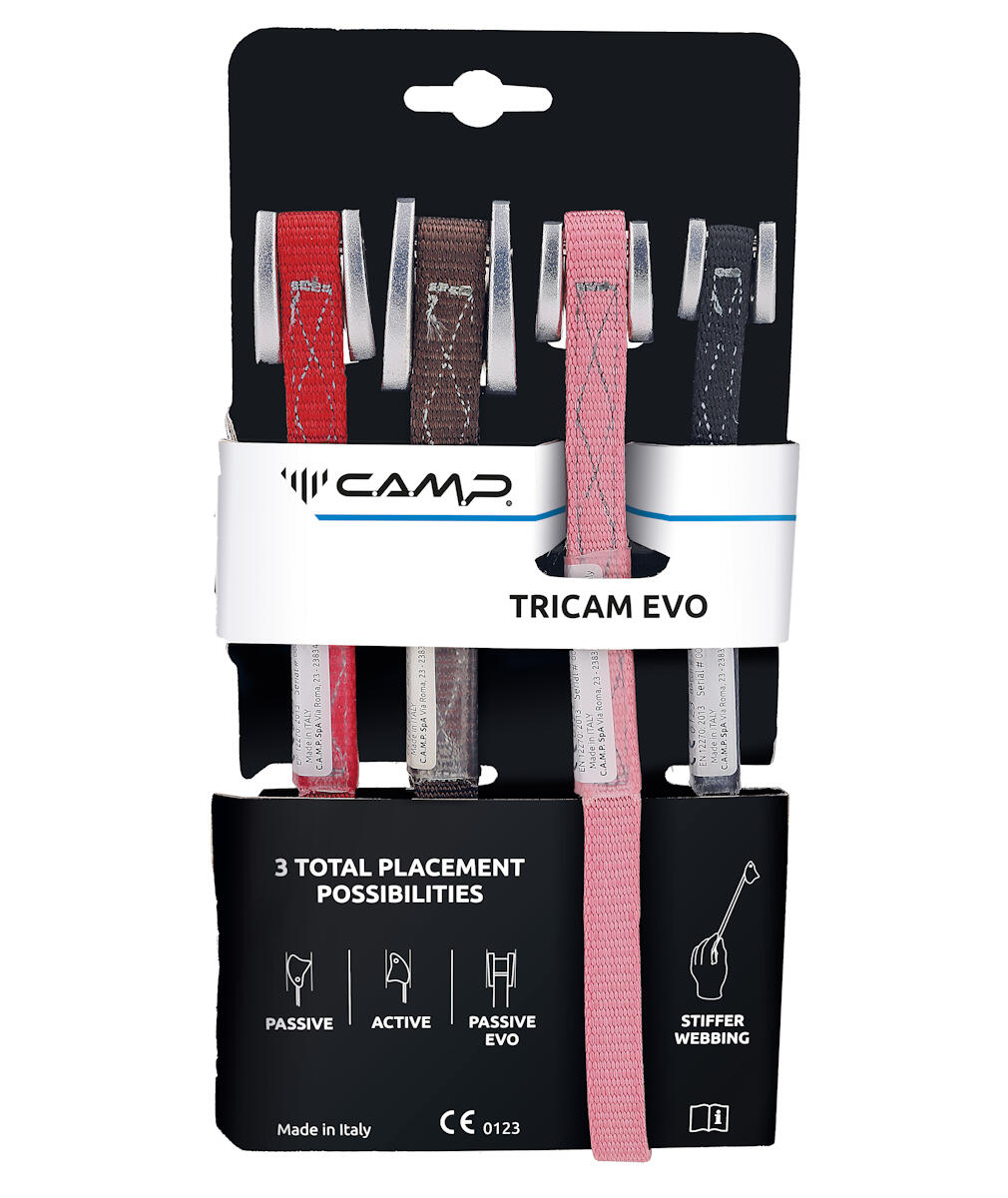 Tricam Evo Set 4 piezas Kit para fisuras 13,5–40 mm 5–12 kN 140 g 2/2