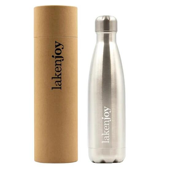 Gourde isotherme Lakenjoy™ en acier inoxydable – LAKEN